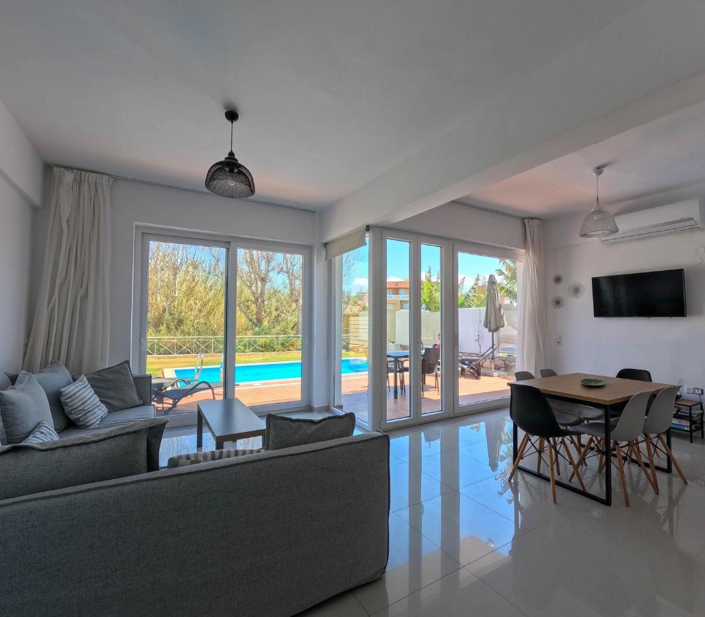 Villa Meltemi Daratsos Bagian luar foto